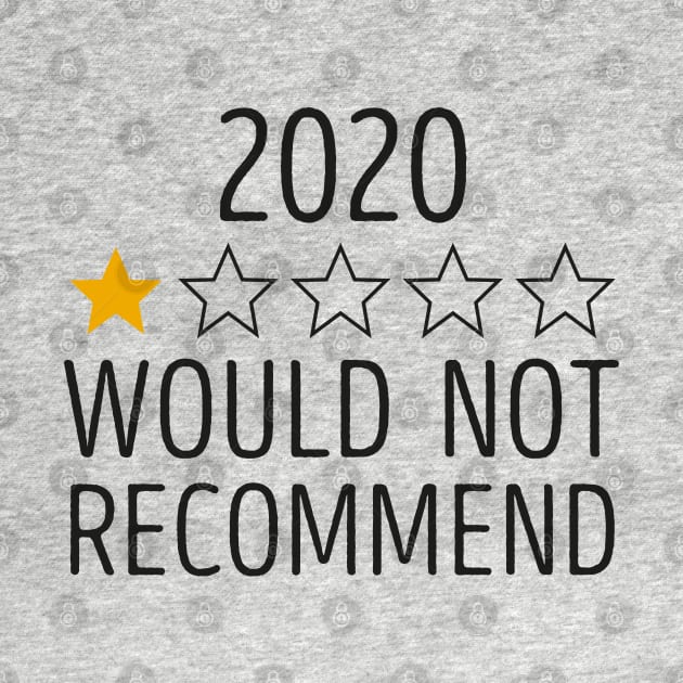 2020 Would Not Recommend by DragonTees